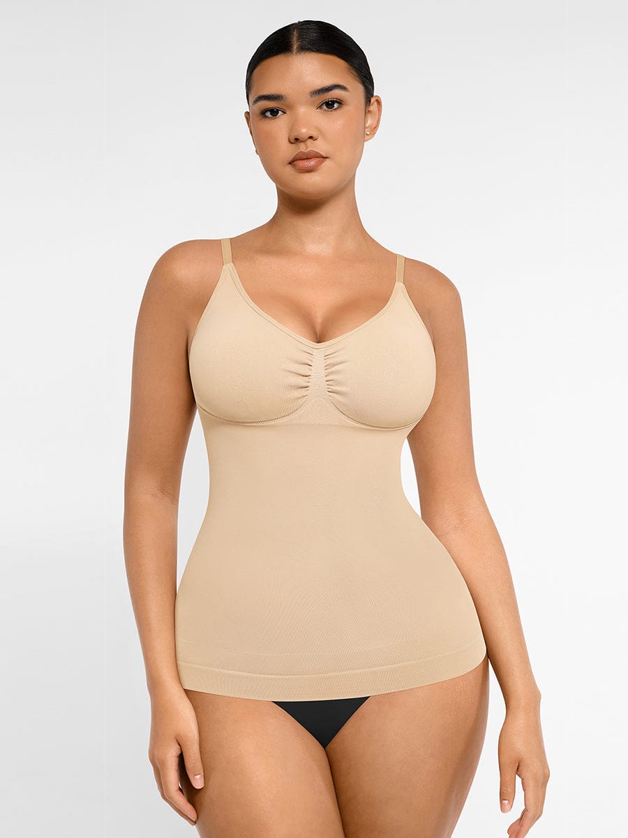 Seamless Bust Support Waist and Abdomen Control Shape Tank Top