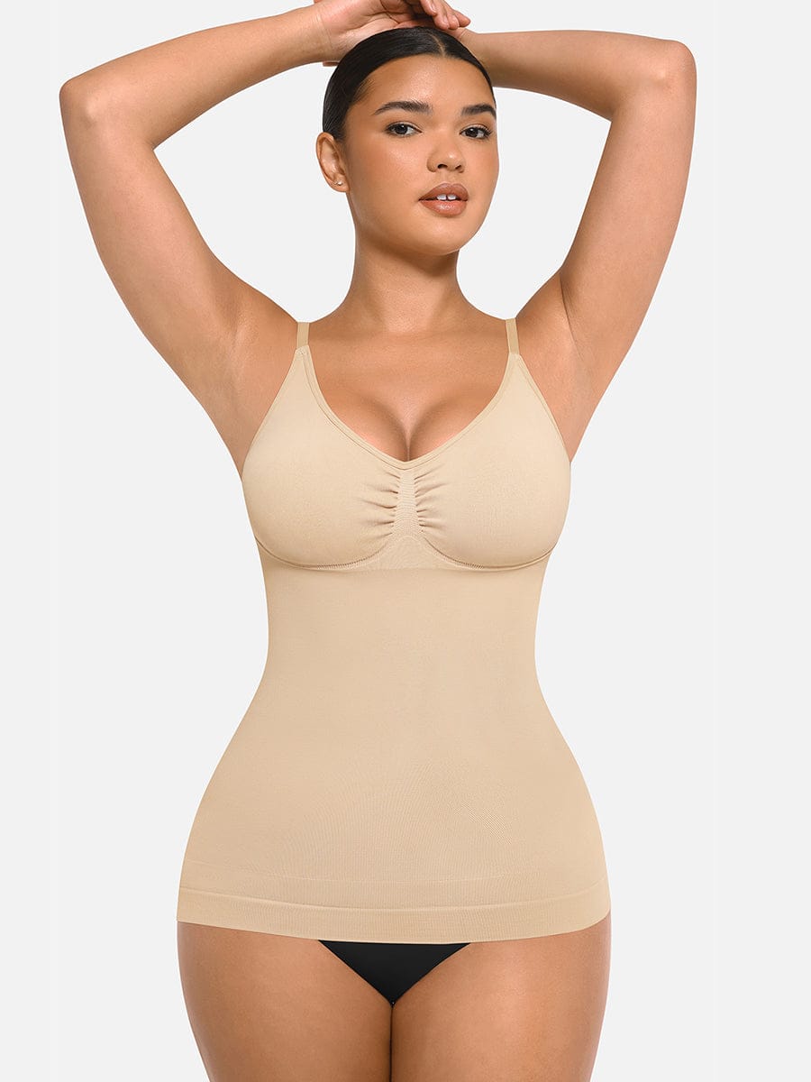 Seamless Bust Support Waist and Abdomen Control Shape Tank Top