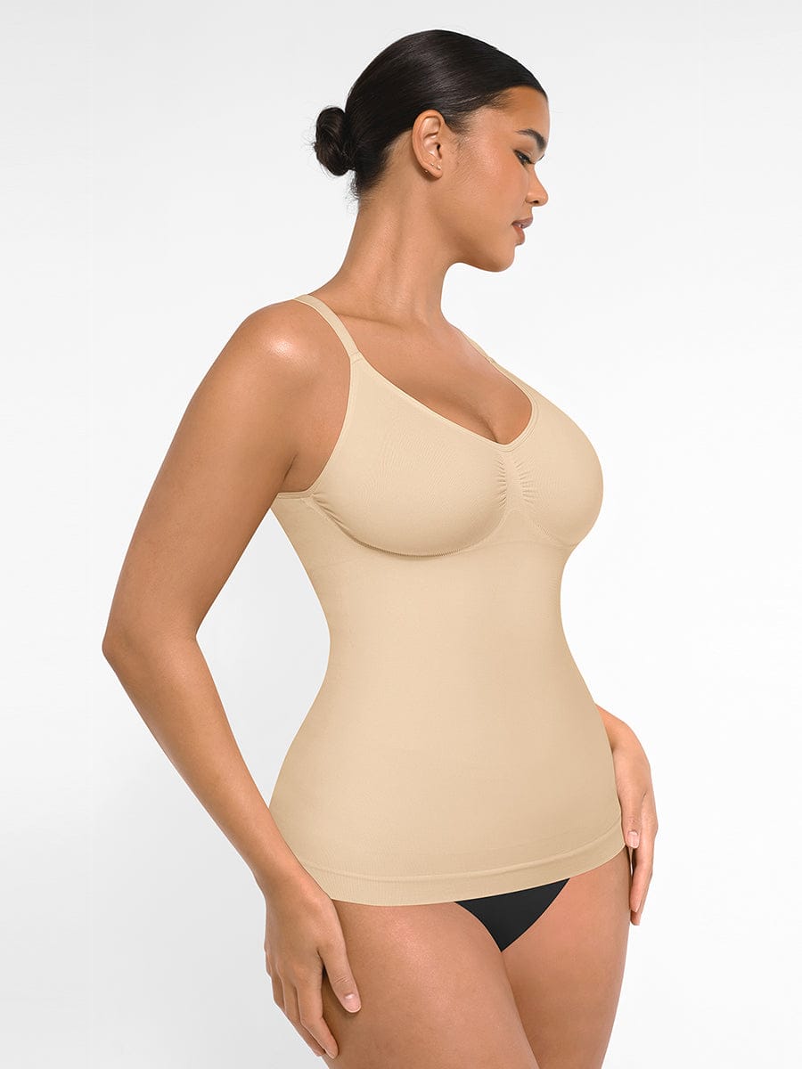 Seamless Bust Support Waist and Abdomen Control Shape Tank Top