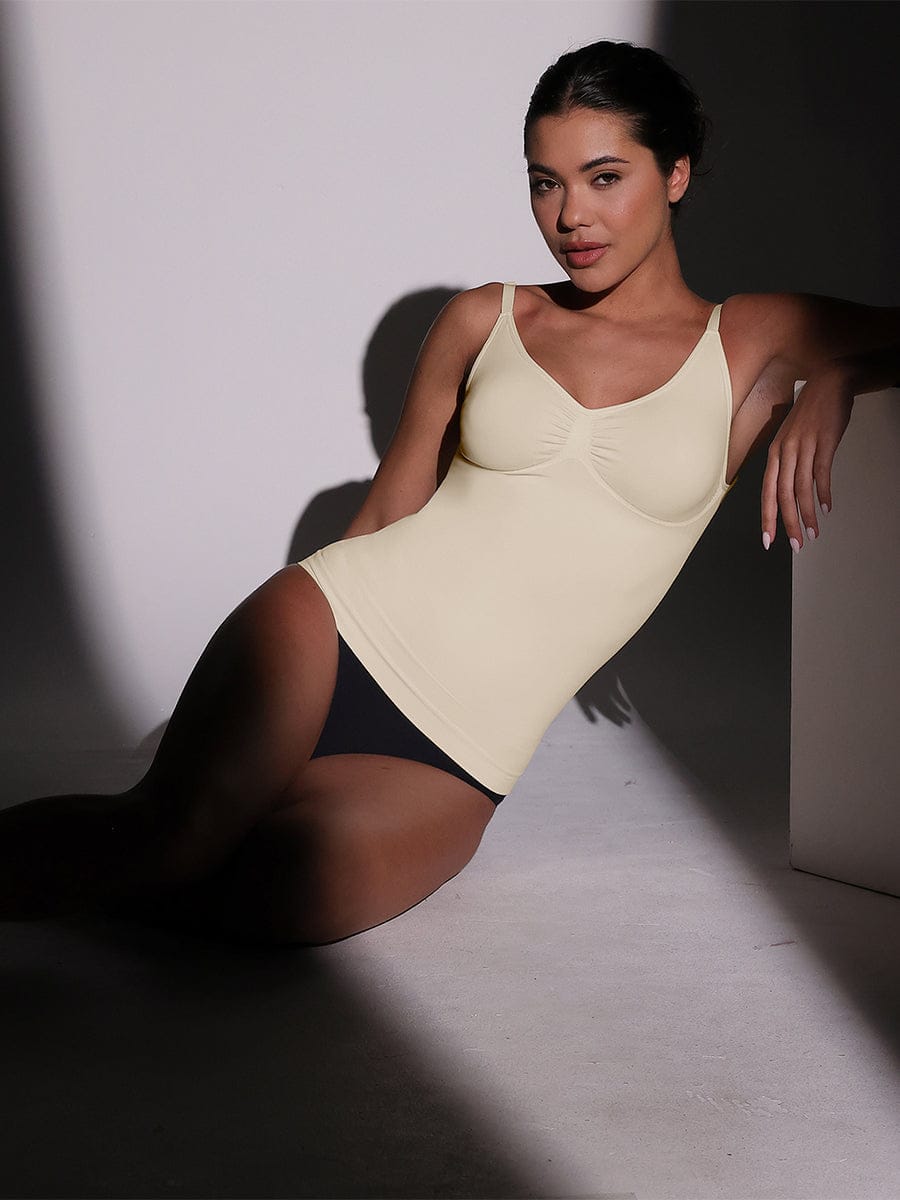 Seamless Bust Support Waist and Abdomen Control Shape Tank Top