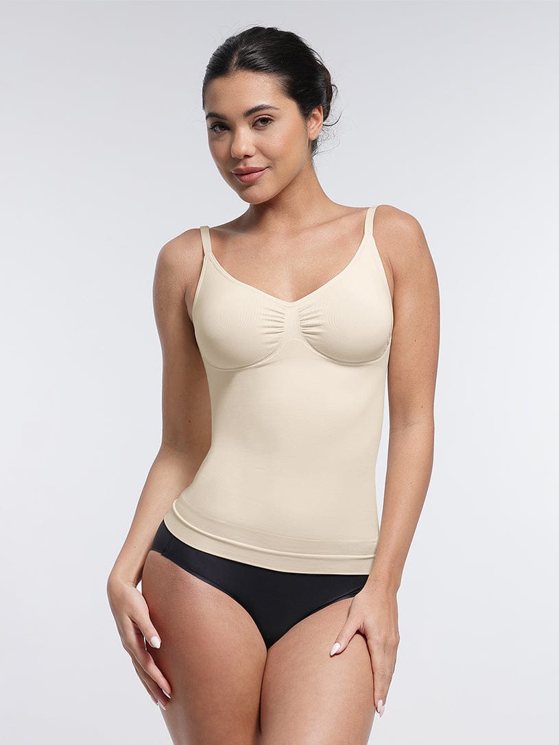 Seamless Bust Support Waist and Abdomen Control Shape Tank Top