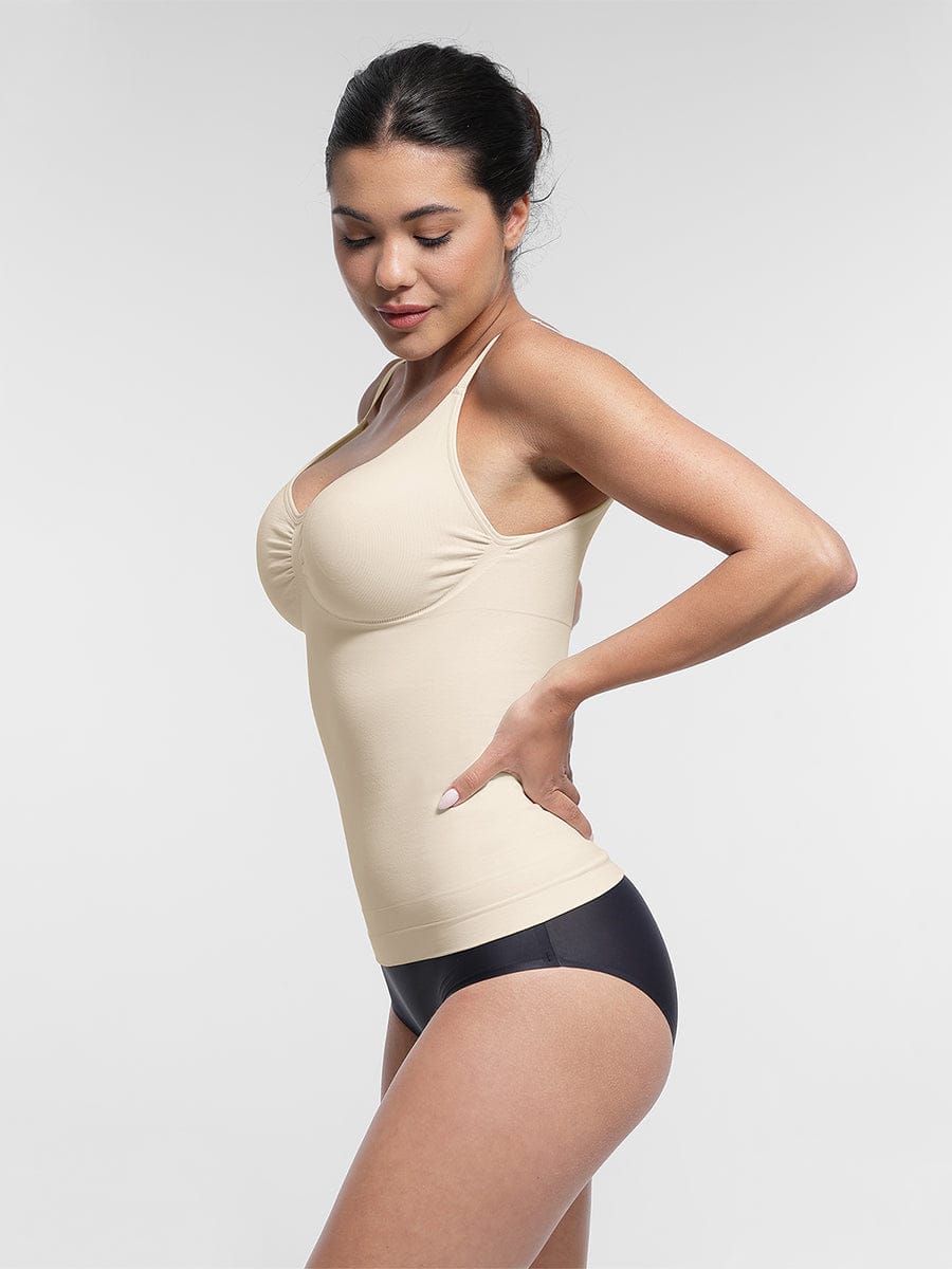 Seamless Bust Support Waist and Abdomen Control Shape Tank Top