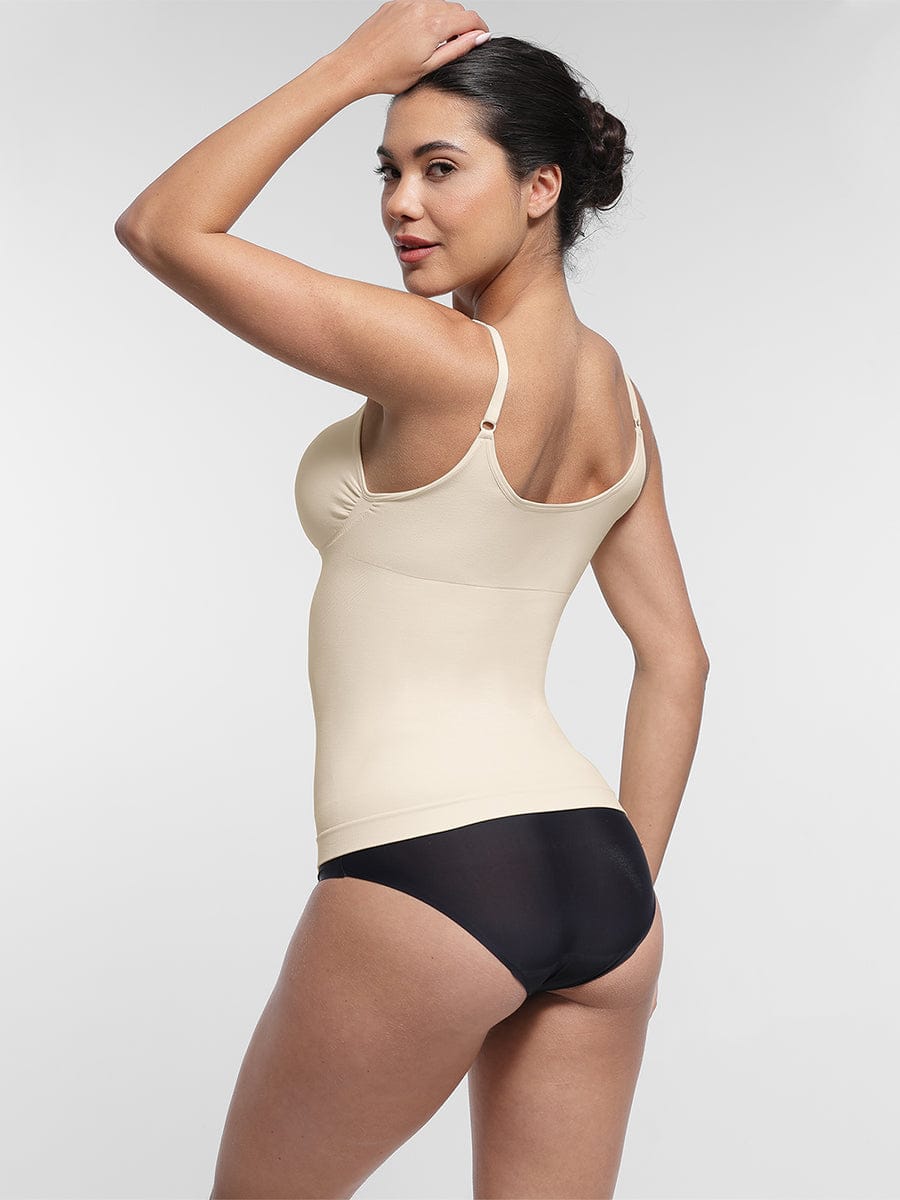 Seamless Bust Support Waist and Abdomen Control Shape Tank Top