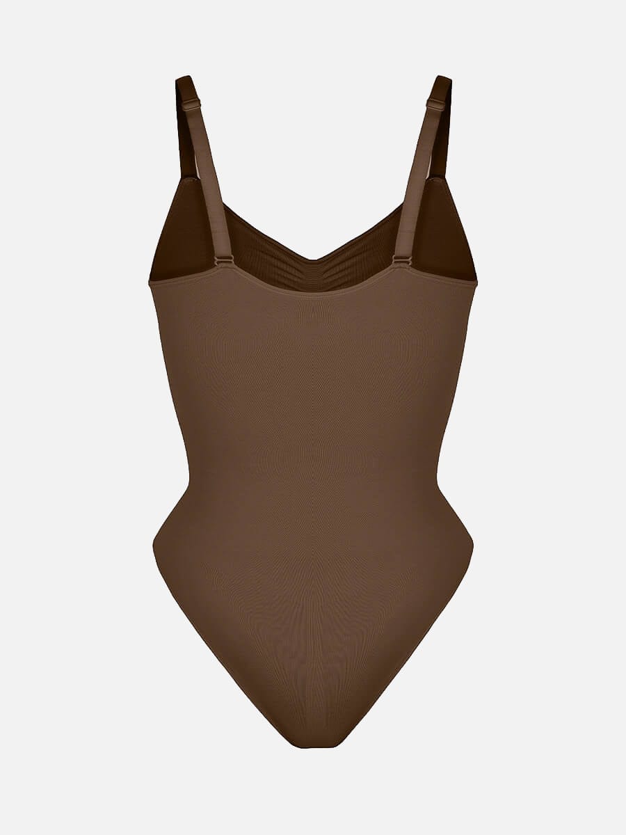 Seamless Chest Support Waist Control Shapewear Bodysuit