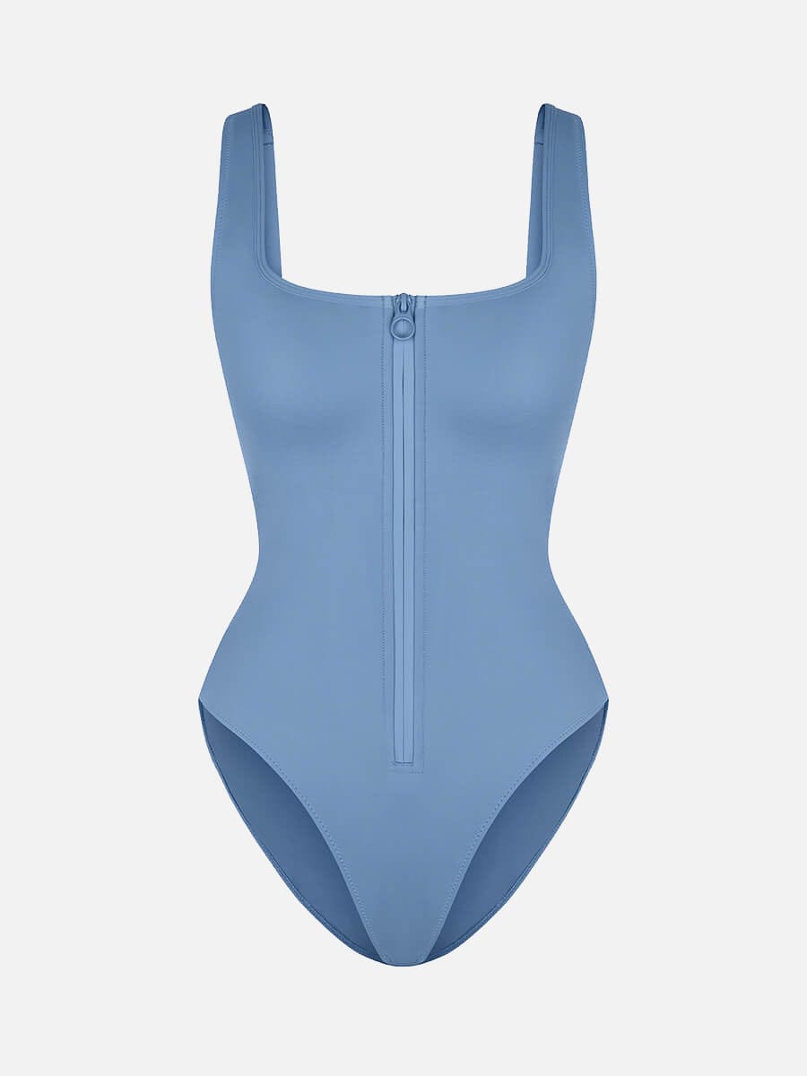 Shaping Waist Tummy Control Panty One Piece Swimsuit
