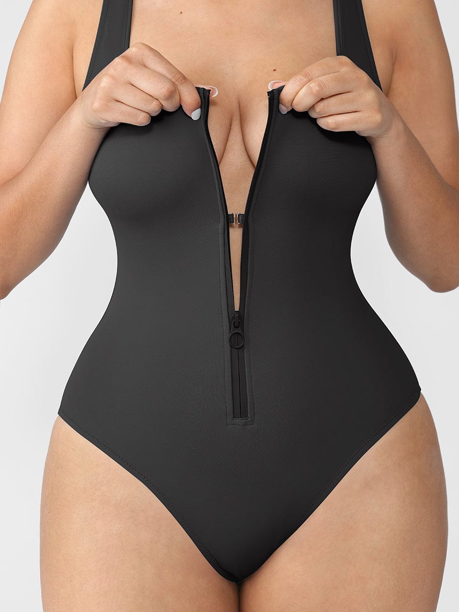 Wholesale Shaping Waist Tummy Control Panty One Piece Swimsuit.