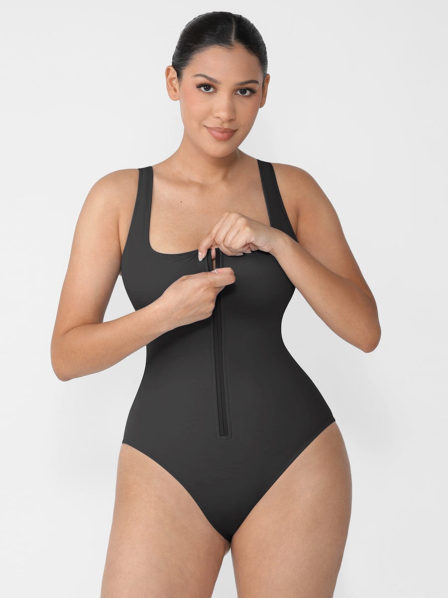 Wholesale Shaping Waist Tummy Control Panty One Piece Swimsuit.