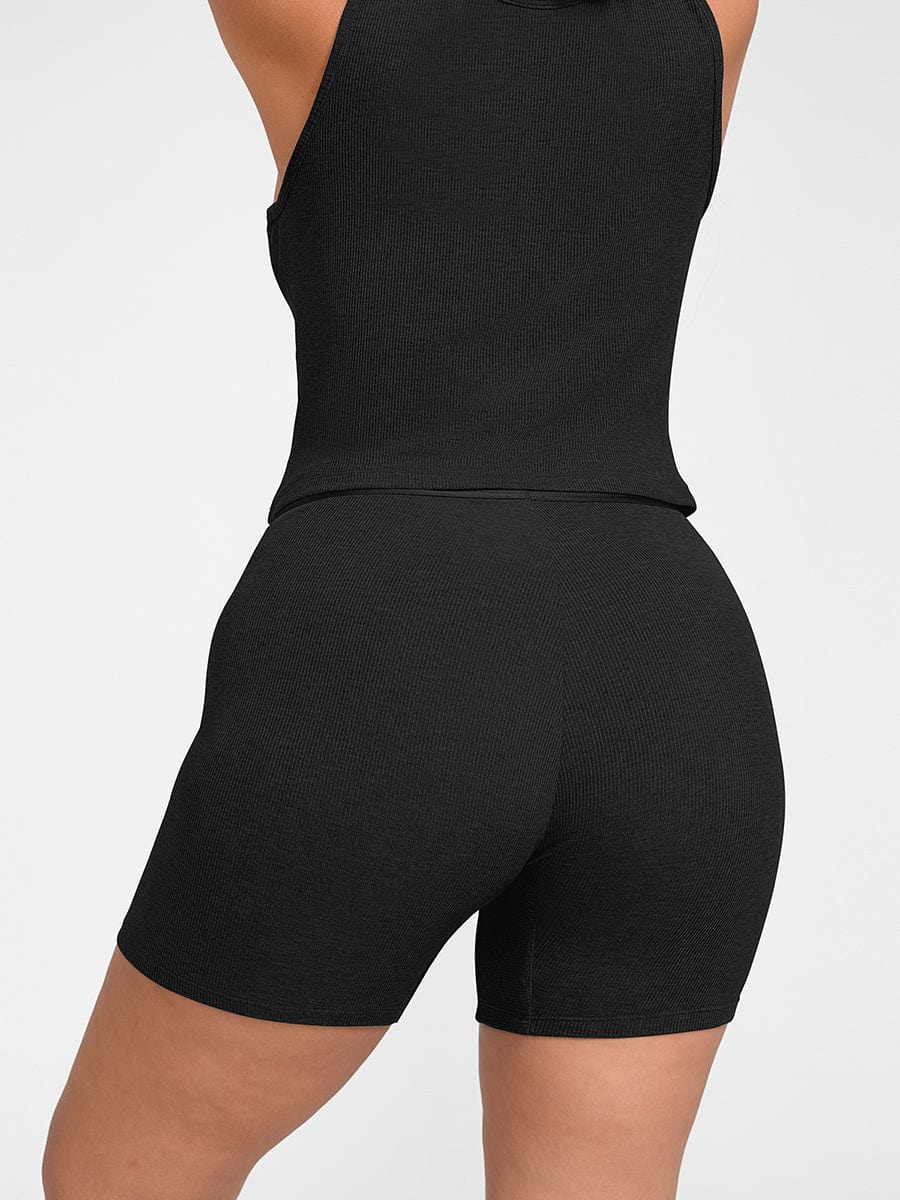 Wholesale Rayon Ribbed Wide Strap Scoop Neck Tank Top Breathable.