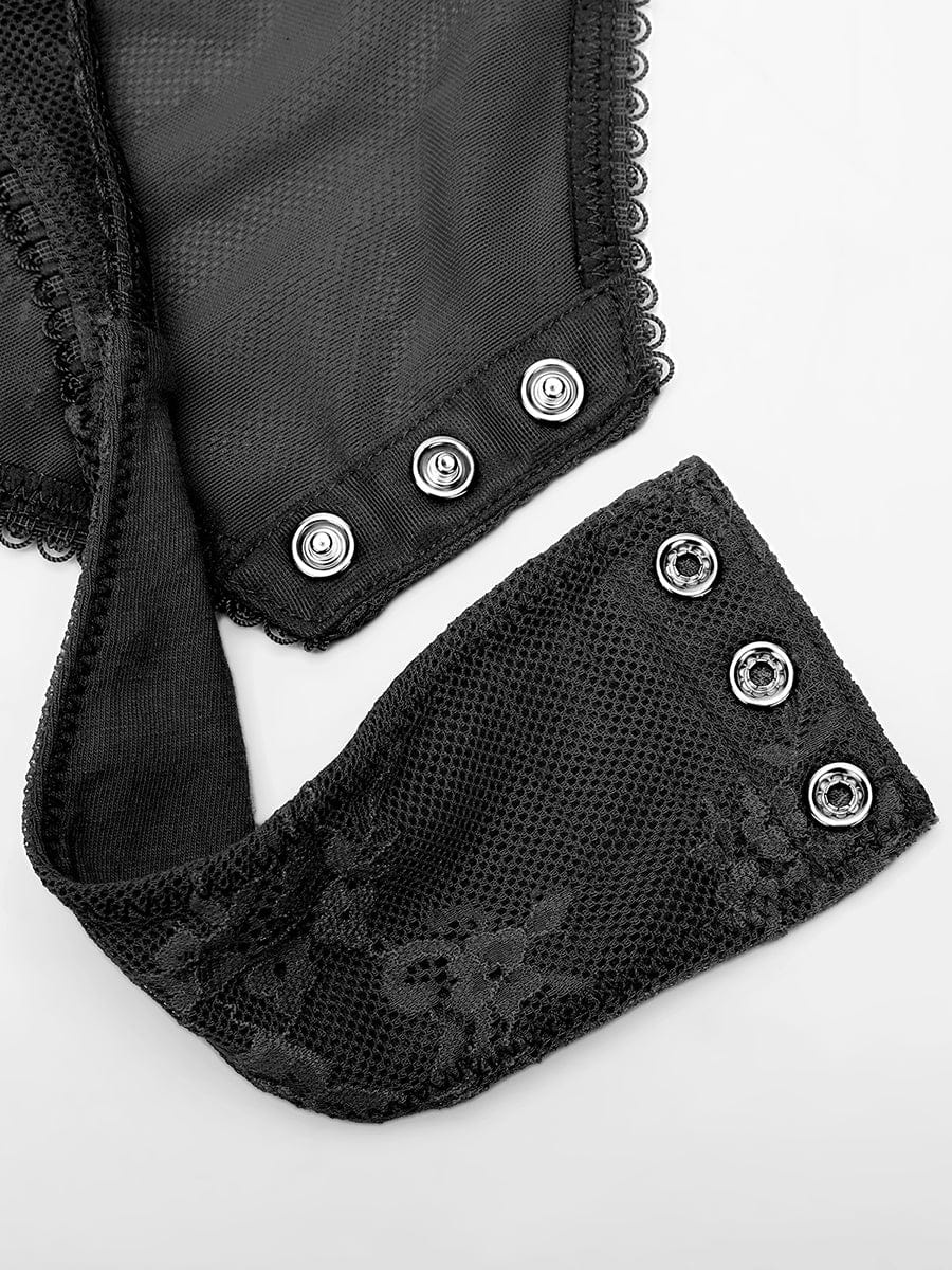 Wholesale Seamless Sexy Deep V-Neck Lace Shaping Thong Bodysuit.