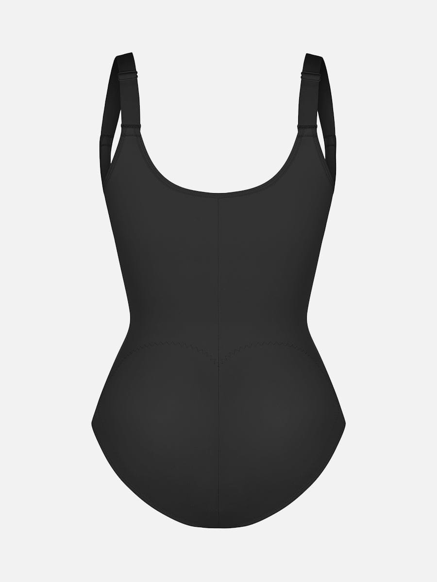 Wholesale High-Elastic Bust Support Antibacterial Crotch Shaping Bodysuit.