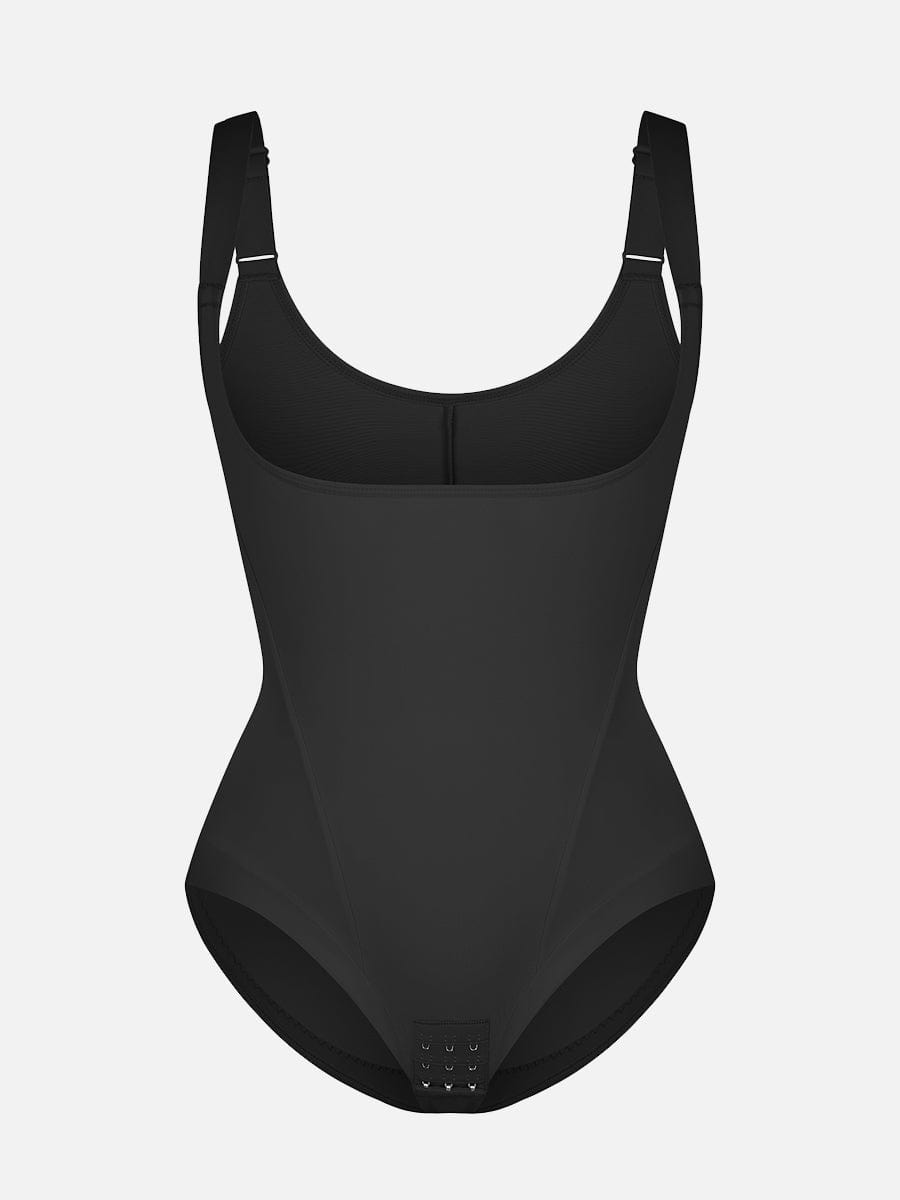 Wholesale High-Elastic Bust Support Antibacterial Crotch Shaping Bodysuit.