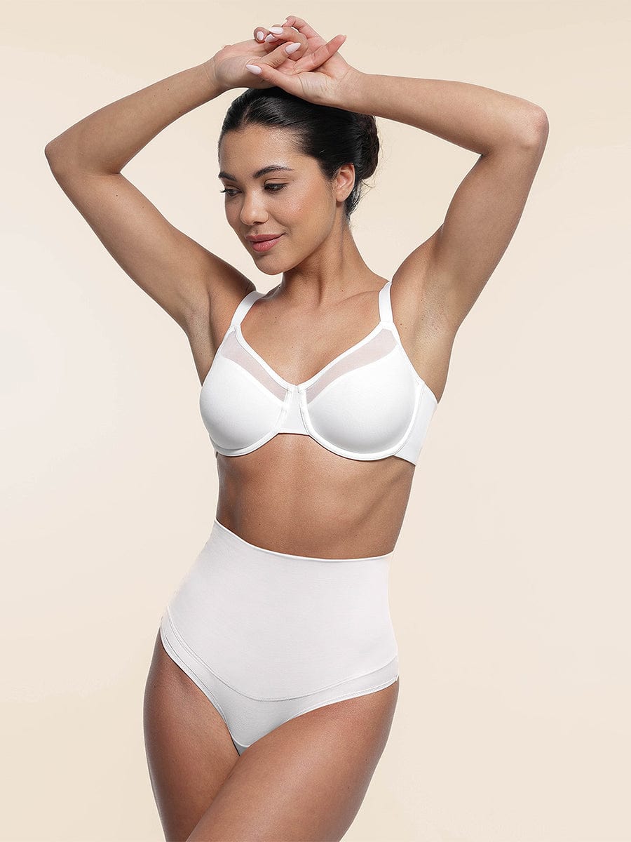 Wholesale Sexy Mesh Full Coverage Unlined Underwire Bra with Adjustable Straps.