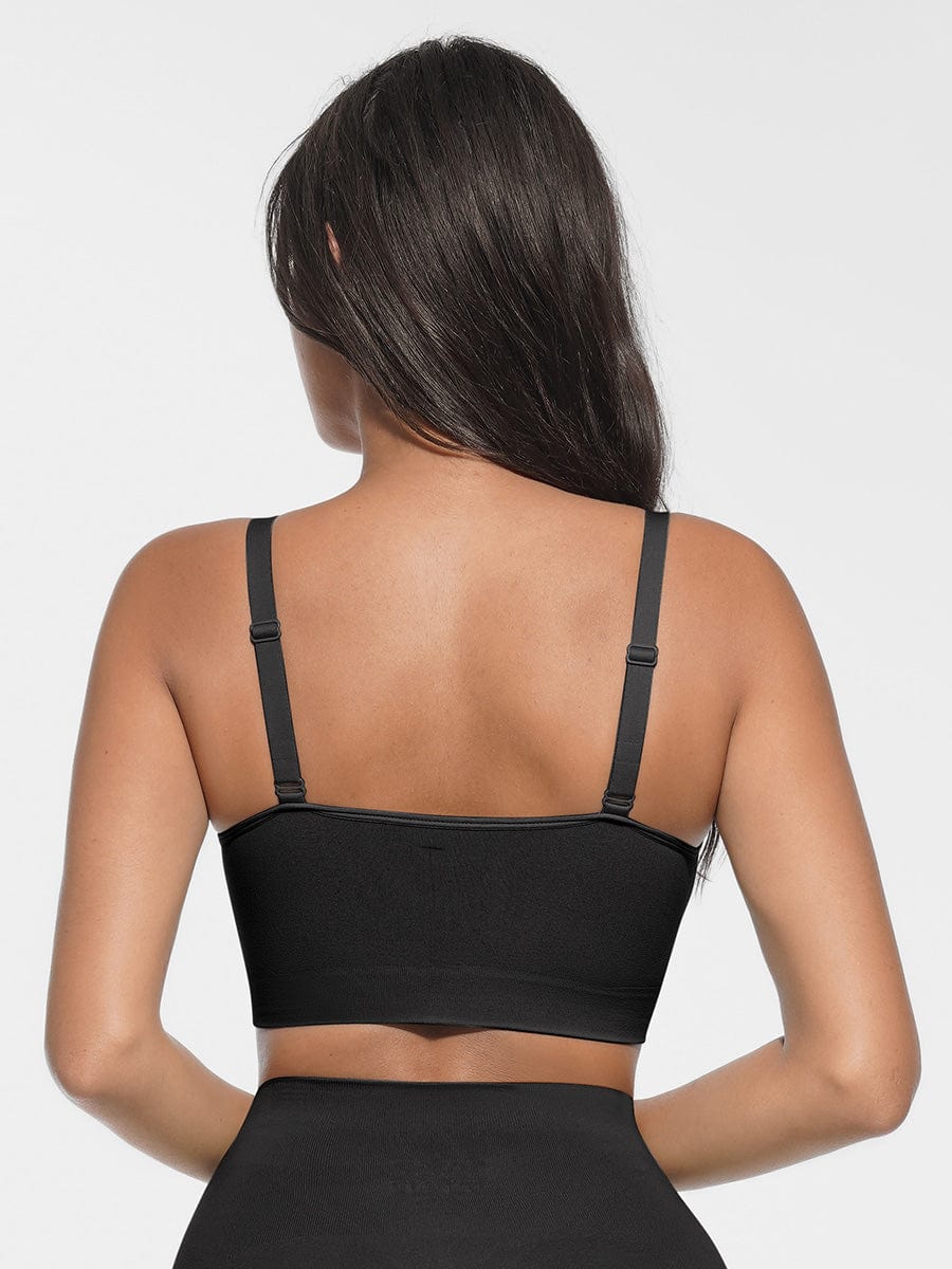 Wholesale Seamless Scoop Smooth Back Fat Bralettes Bras.