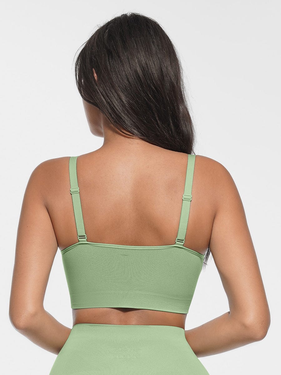 Wholesale Seamless Scoop Smooth Back Fat Bralettes Bras.