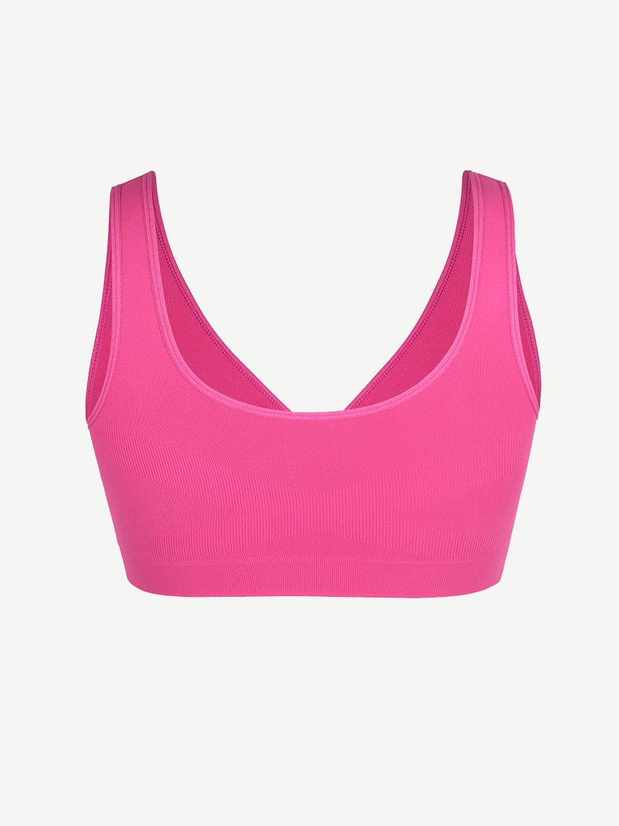 Wholesale Seamless Shaping Bust Support Wider Back Bra.