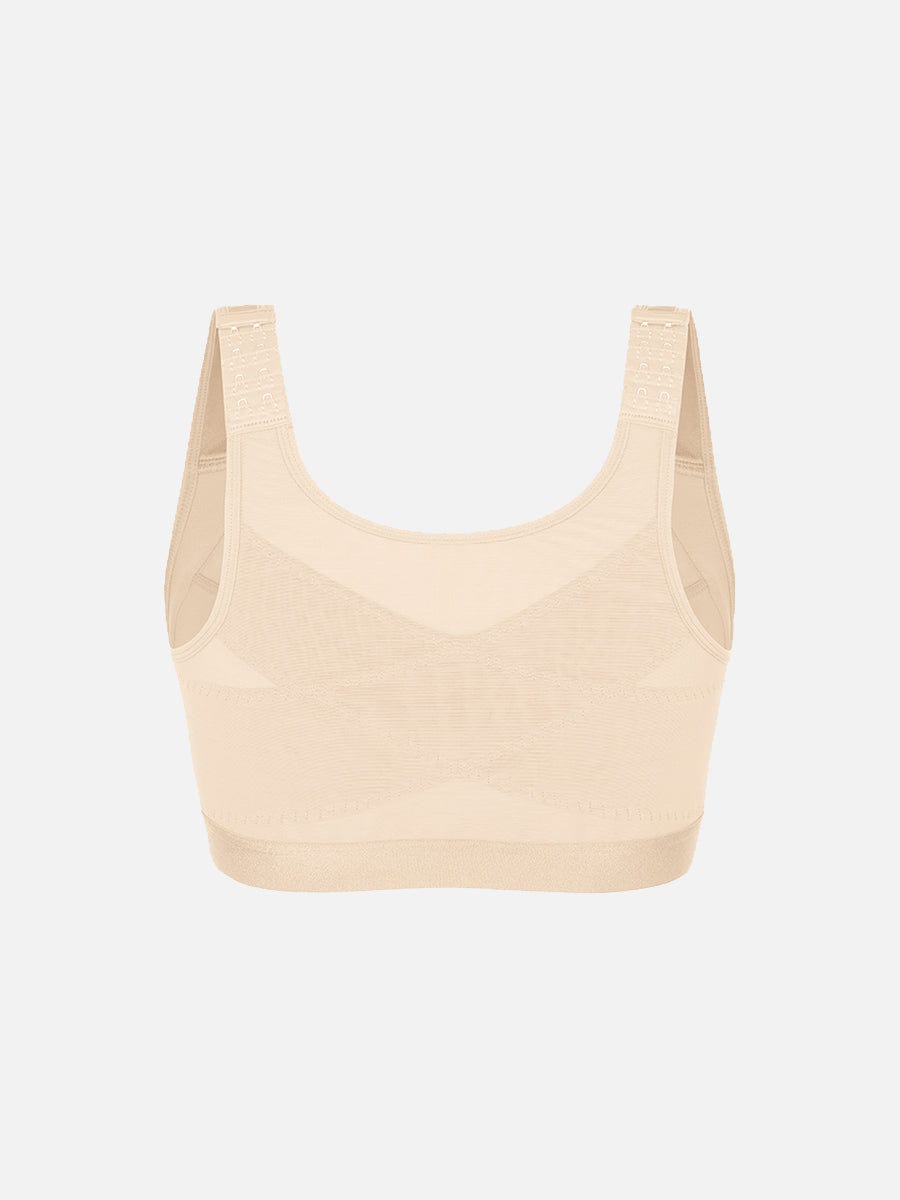 Wholesale Full Coverage Wireless No Padding Smooth Back & Side Support Post-Surgery Bra.