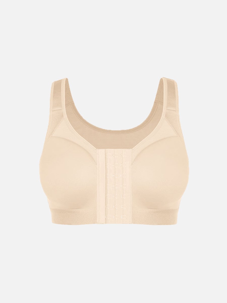 Wholesale Full Coverage Wireless No Padding Smooth Back & Side Support Post-Surgery Bra.