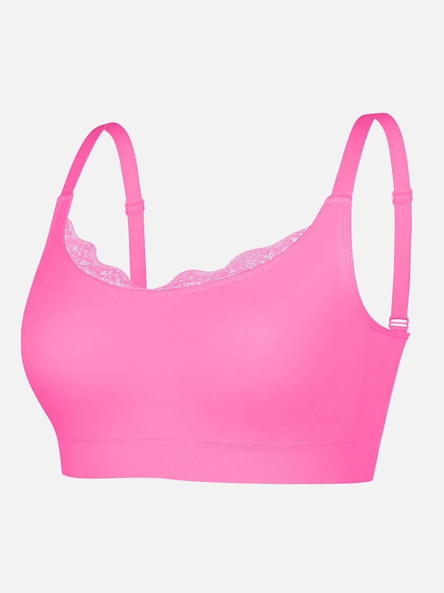 Wholesale Seamless Scoop Smooth Back Fat Bralettes Bras.