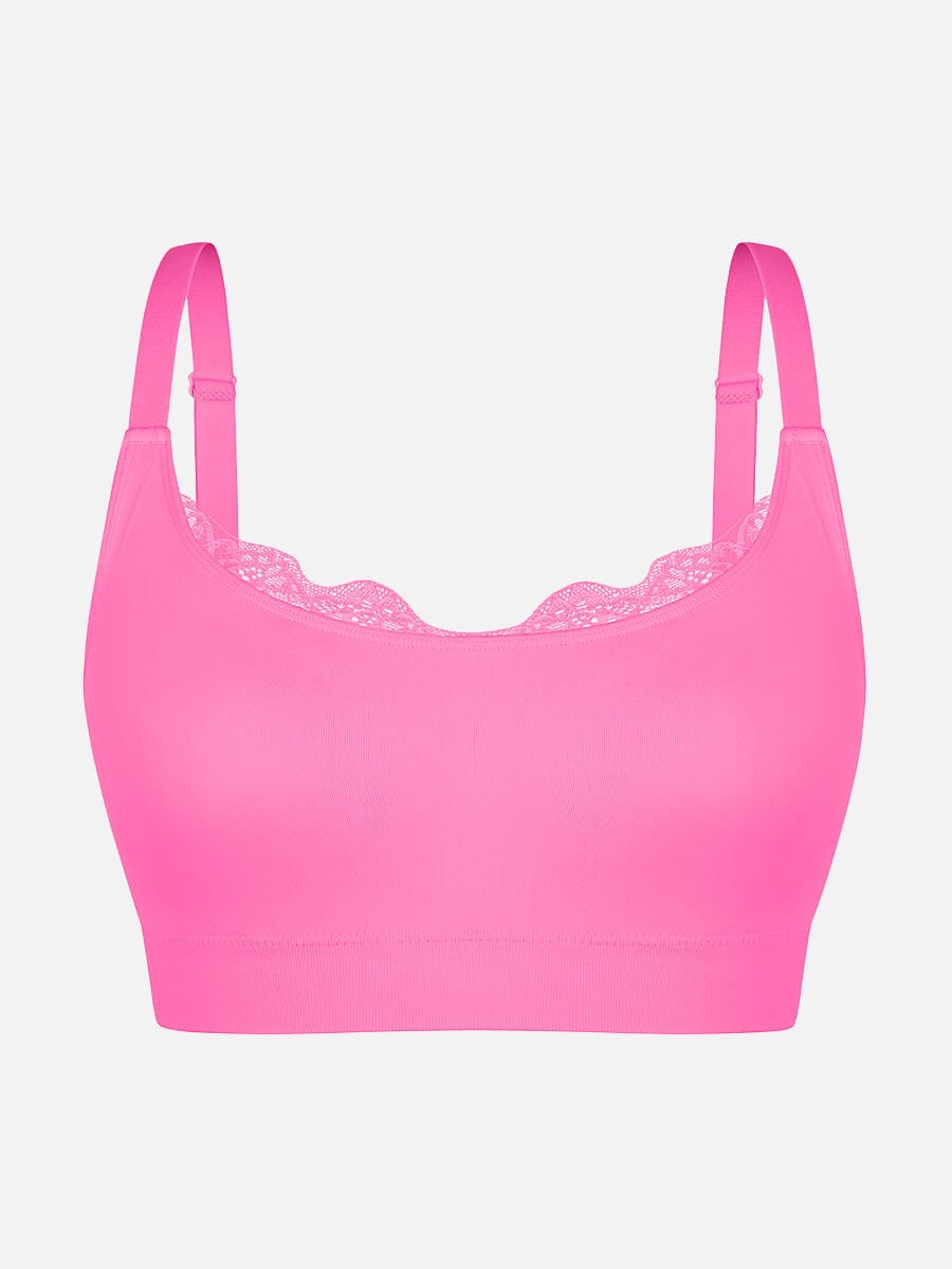 Wholesale Seamless Scoop Smooth Back Fat Bralettes Bras.