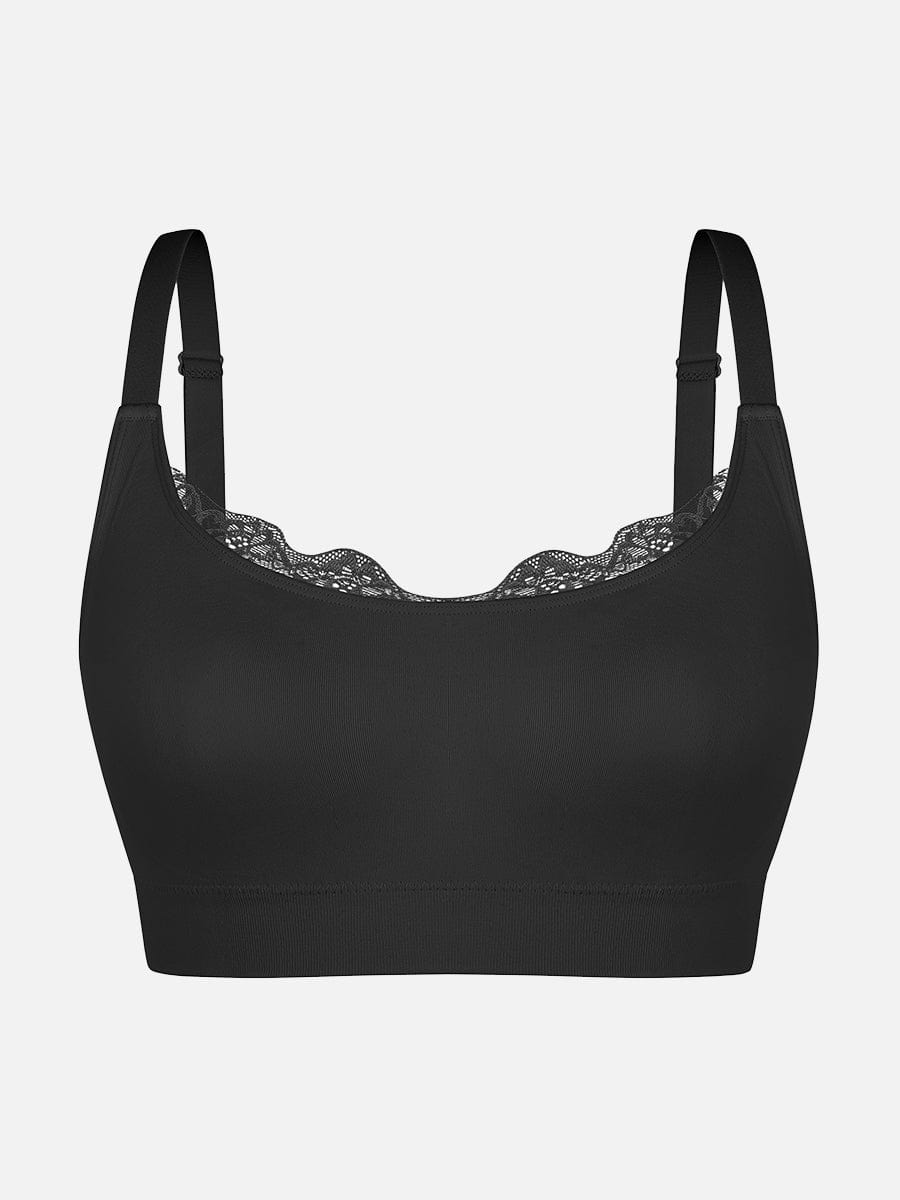 Wholesale Seamless Scoop Smooth Back Fat Bralettes Bras.