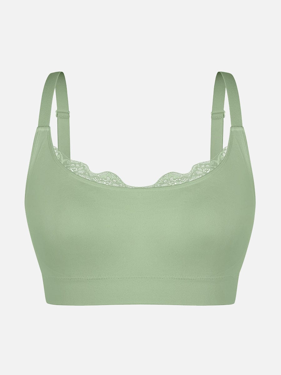 Wholesale Seamless Scoop Smooth Back Fat Bralettes Bras.