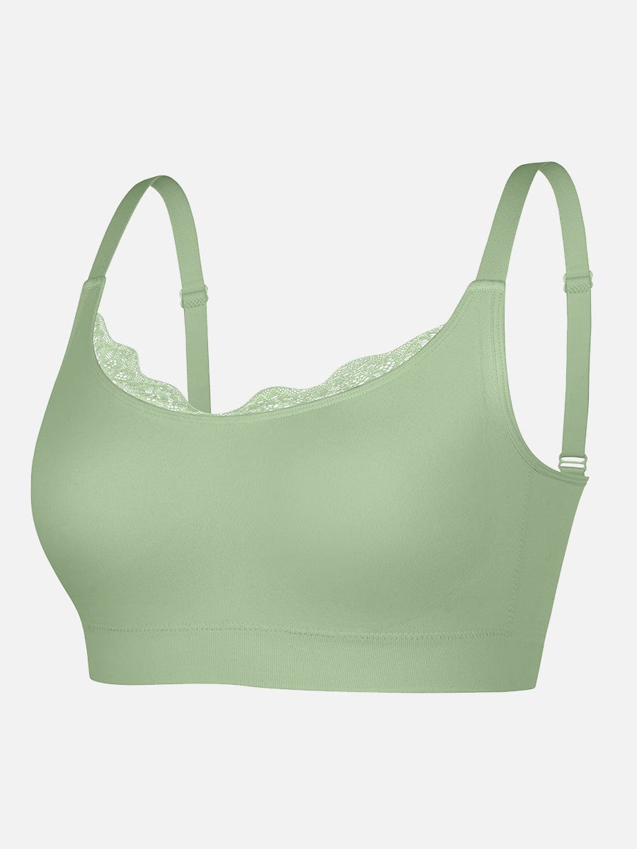 Wholesale Seamless Scoop Smooth Back Fat Bralettes Bras.