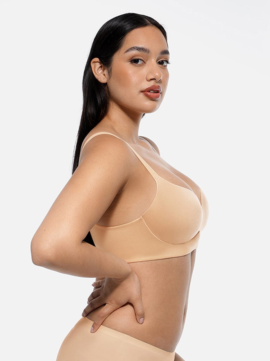 Wholesale Wireless Push Up Demi Coverage Bralettes Bra.