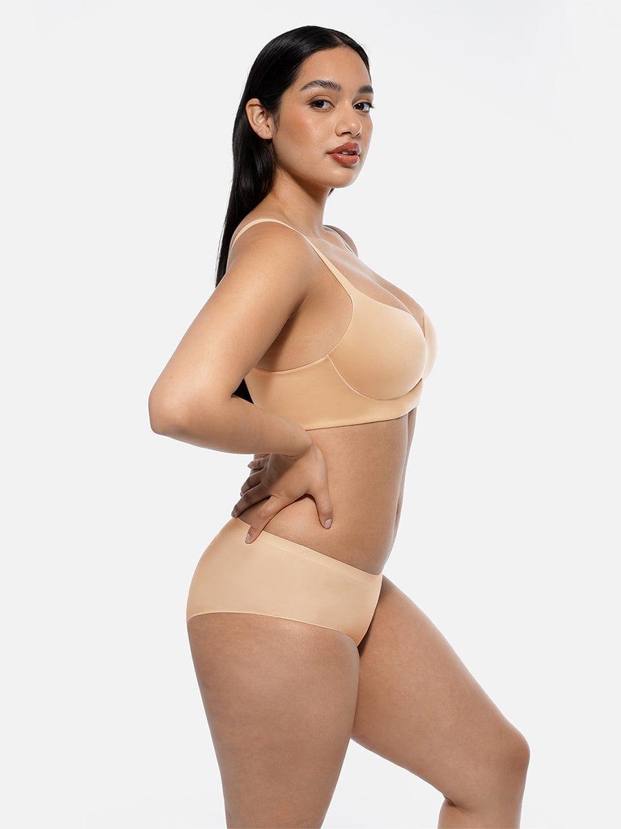 Wholesale Wireless Push Up Demi Coverage Bralettes Bra.