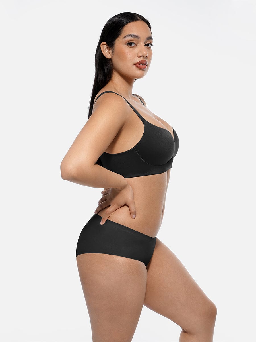 Wholesale Wireless Push Up Demi Coverage Bralettes Bra.