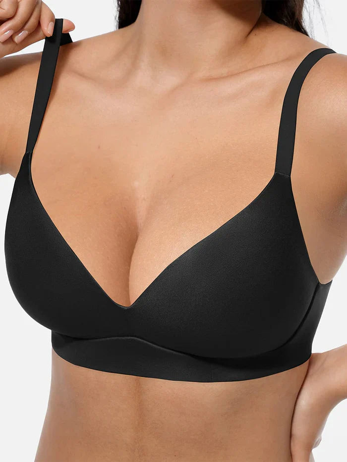 Wireless Push Up Demi Coverage Bralettes Bra