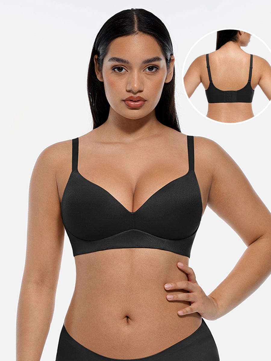 Wholesale Wireless Push Up Demi Coverage Bralettes Bra.