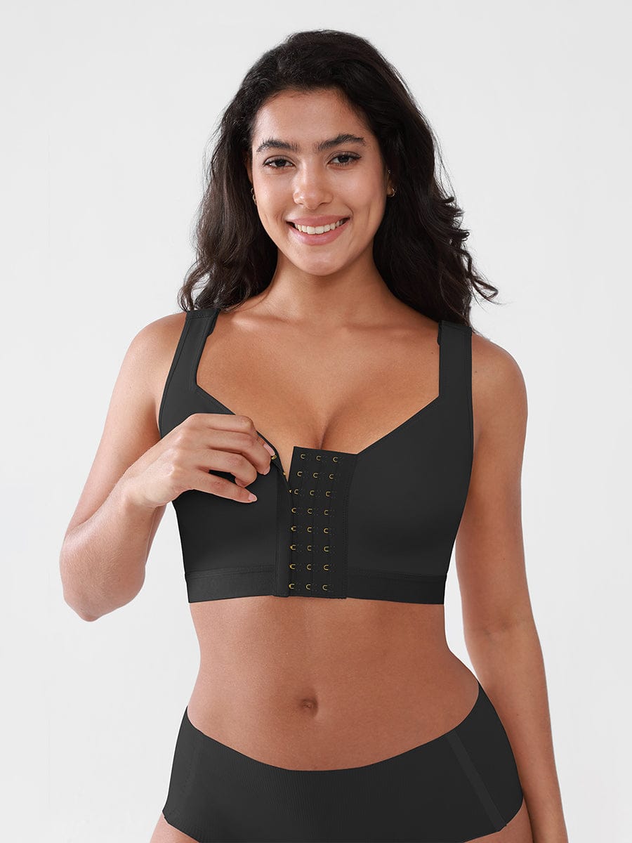 Wholesale Post Surgery Bra Front Closure Compression Mastectomy Bra.