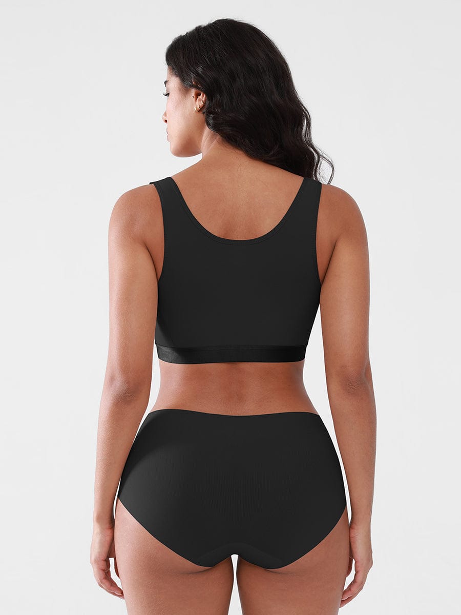 Wholesale Post Surgery Bra Front Closure Compression Mastectomy Bra.