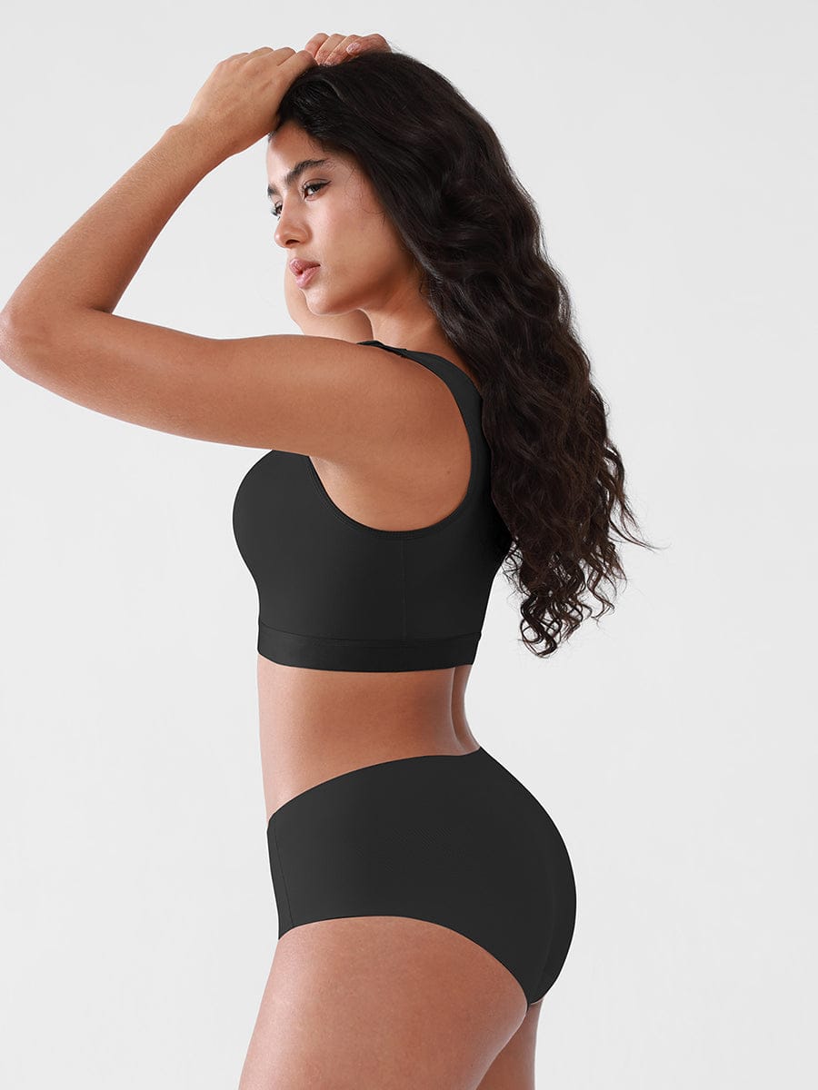Wholesale Post Surgery Bra Front Closure Compression Mastectomy Bra.