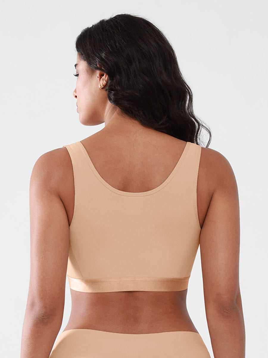 Wholesale Post Surgery Bra Front Closure Compression Mastectomy Bra.