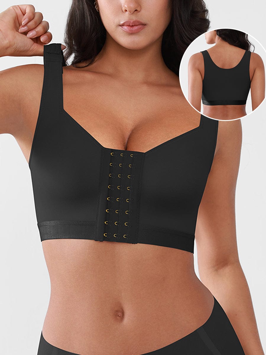 Wholesale Post Surgery Bra Front Closure Compression Mastectomy Bra.