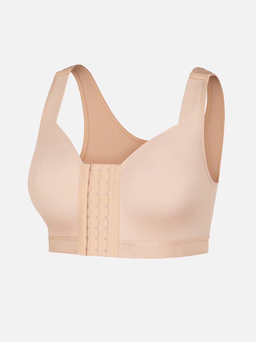 Wholesale Post Surgery Bra Front Closure Compression Mastectomy Bra.