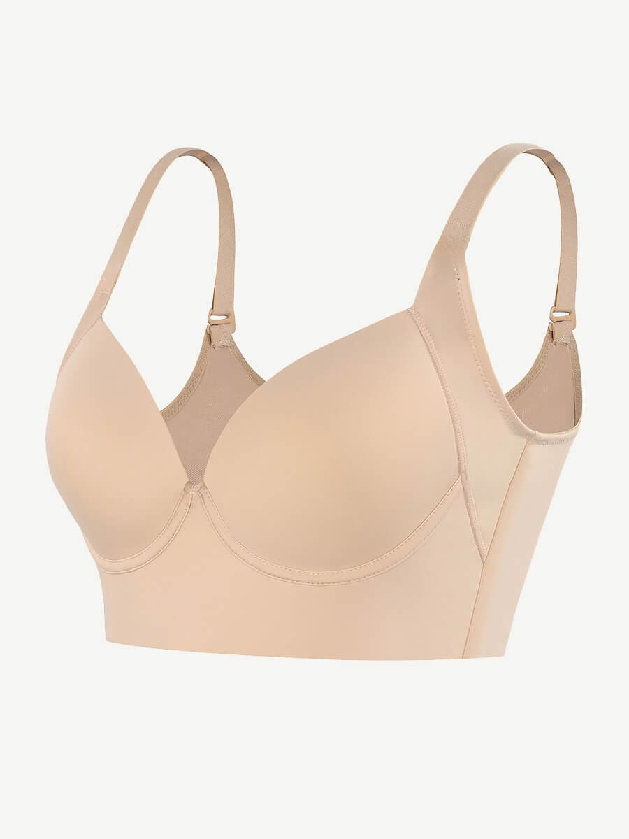 Wholesale Skin Underwire Push-Up Sculpting Uplift Hide Back Fat Full Coverage Bra.