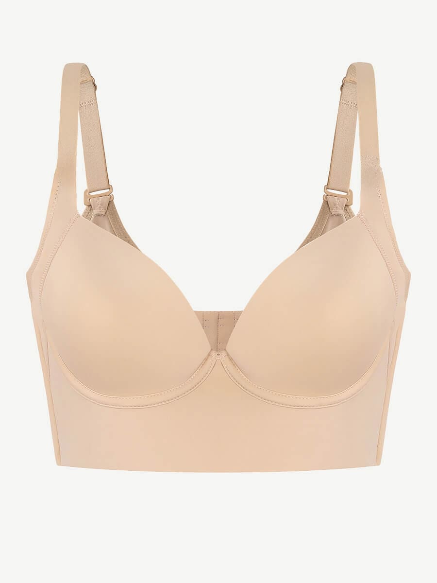 Wholesale Skin Underwire Push-Up Sculpting Uplift Hide Back Fat Full Coverage Bra.