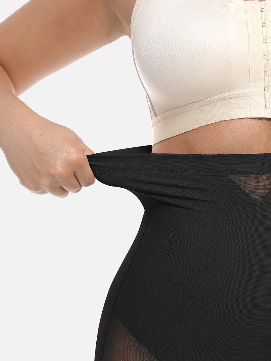 Wholesale High-Waisted Butt Lift & Slimming Mid-Thigh Shaper Shorts.