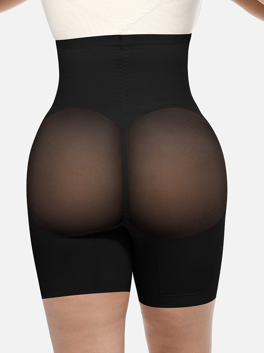 Wholesale High-Waisted Butt Lift & Slimming Mid-Thigh Shaper Shorts.