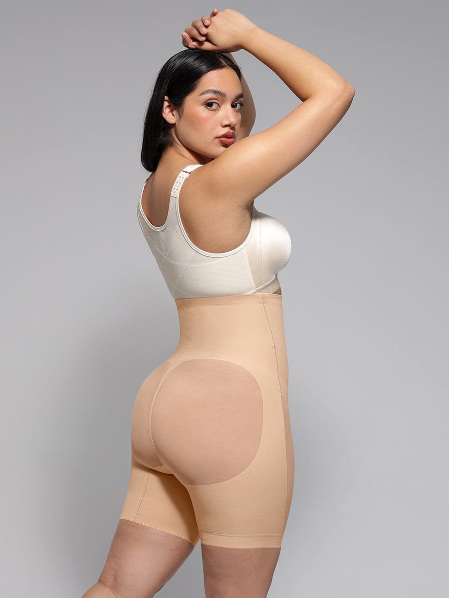 Wholesale High-Waisted Butt Lift & Slimming Mid-Thigh Shaper Shorts.