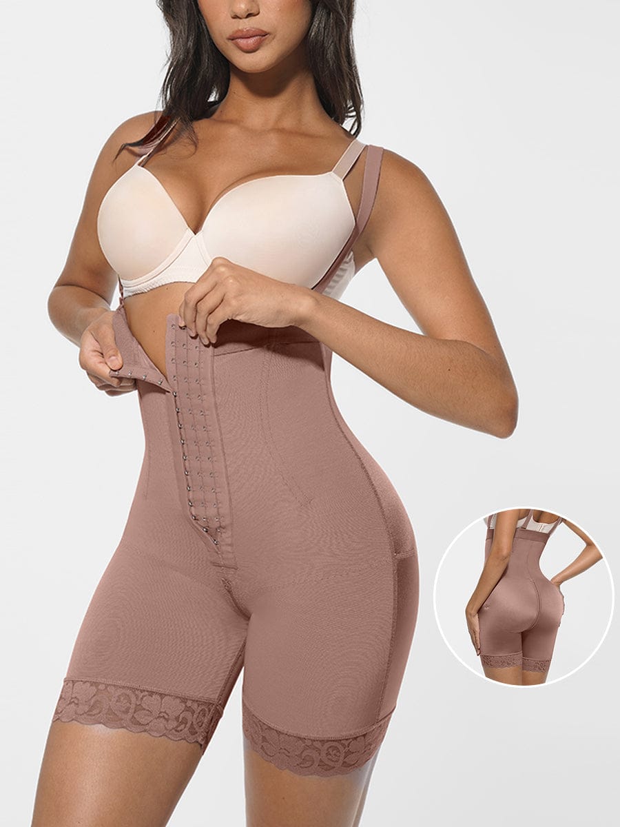 Wholesale Post-Surgery 4 Steel Bones Waist and Tummy Control Crotch Bottom Antibacterial Butt Lifter.