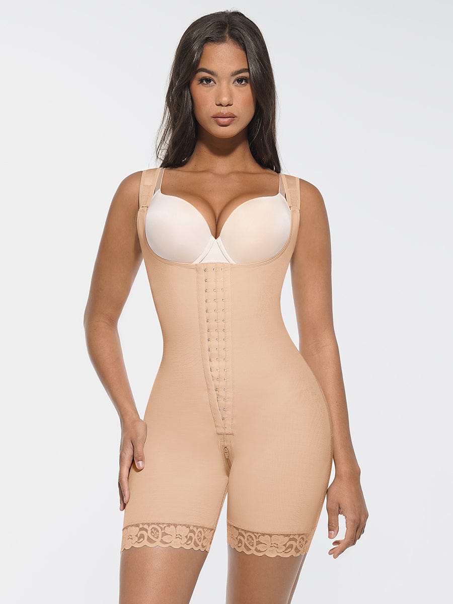 Wholesale Post-operative U-shaped Bust Support Hard Mesh Butt Lift Body Shaper.