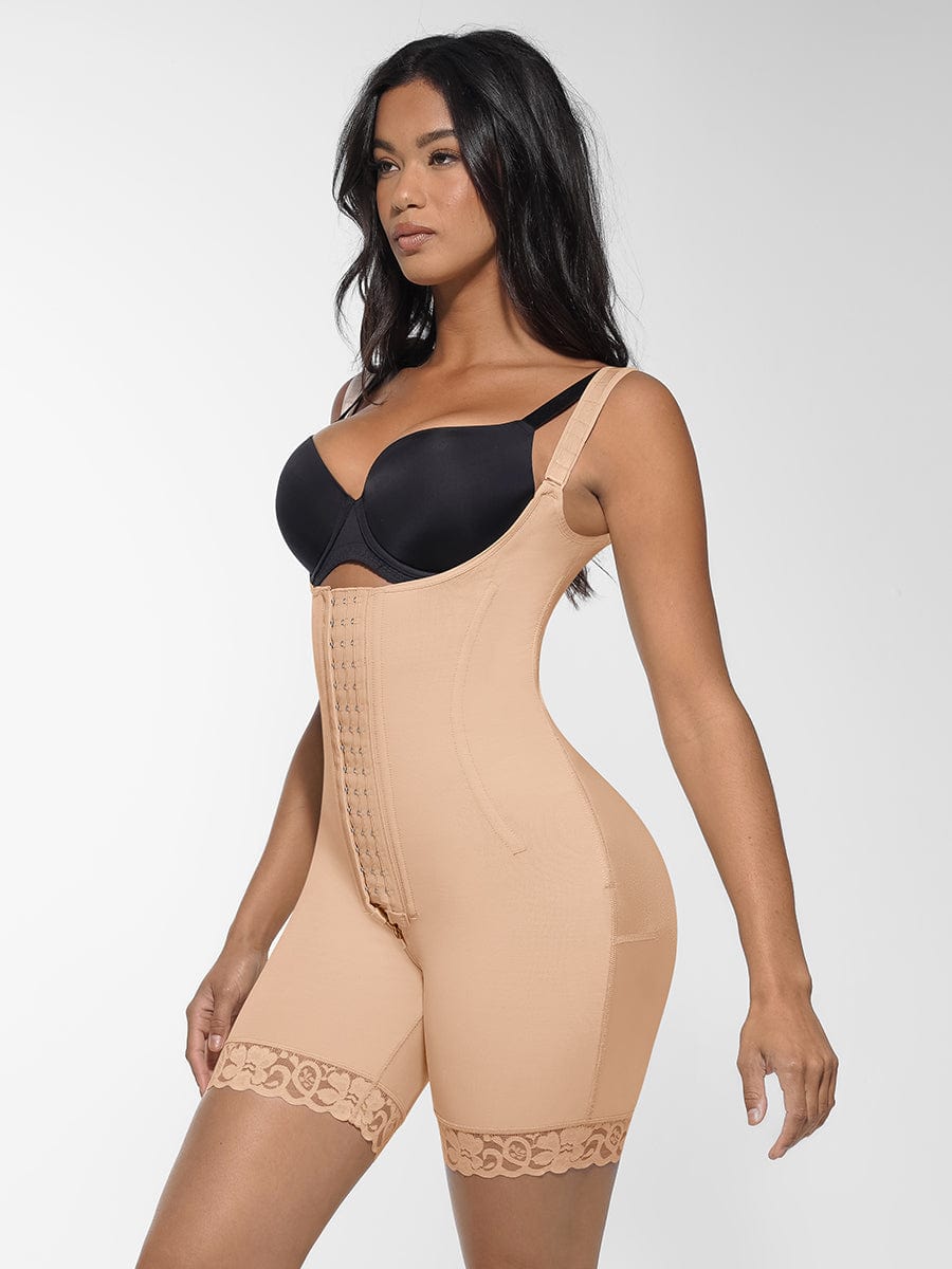 Wholesale Post-Surgery U-Shaped Chest Support 7 Steel Bones Body Shapewear.