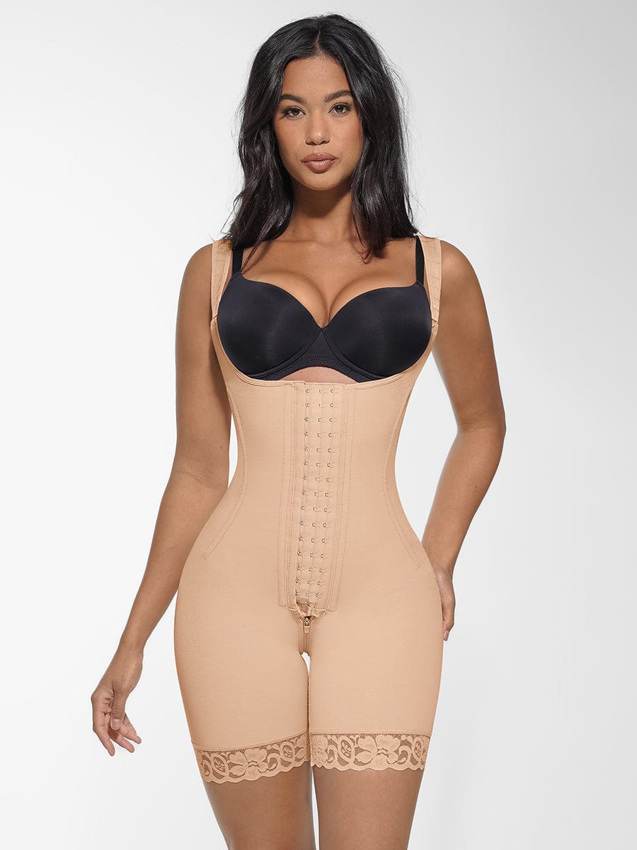 Wholesale Post-Surgery U-Shaped Chest Support 7 Steel Bones Body Shapewear.