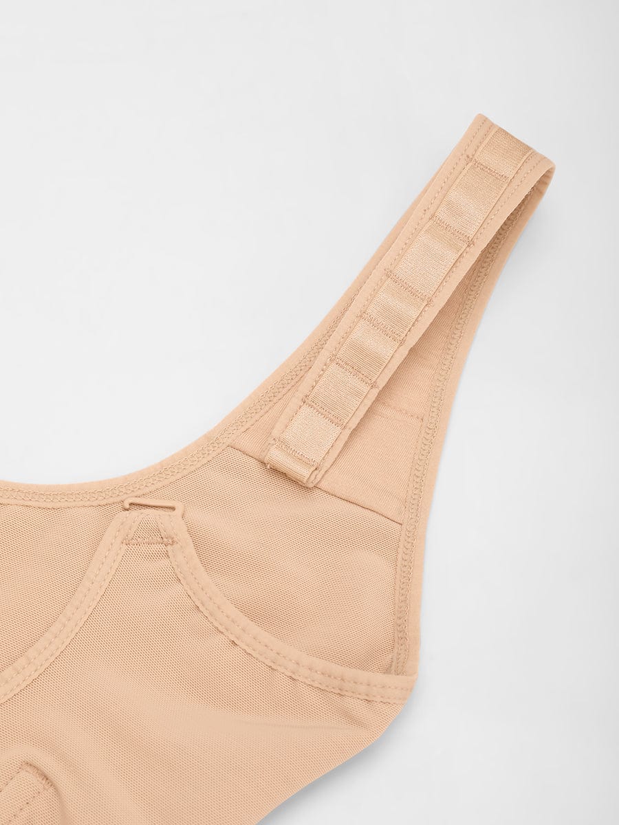 Wholesale Post-Surgery U-Shaped Chest Support 7 Steel Bones Body Shapewear.