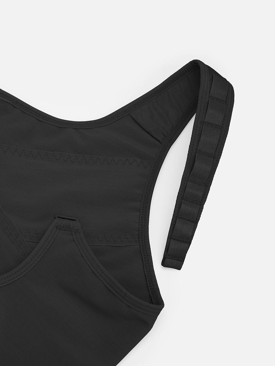 Wholesale Post-operative U-shaped Bust Support Hard Mesh Butt Lift Body Shaper.