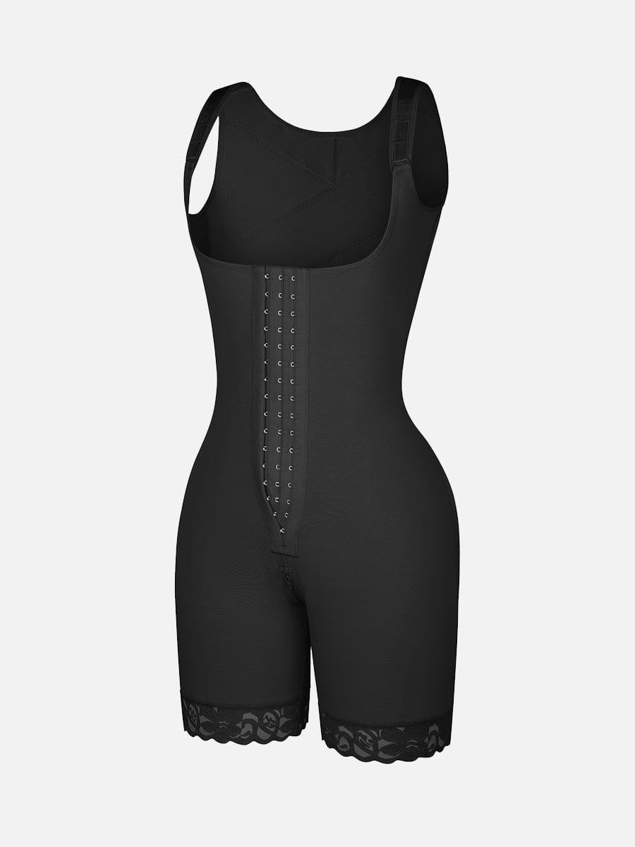 Wholesale Post-operative U-shaped Bust Support Hard Mesh Butt Lift Body Shaper.