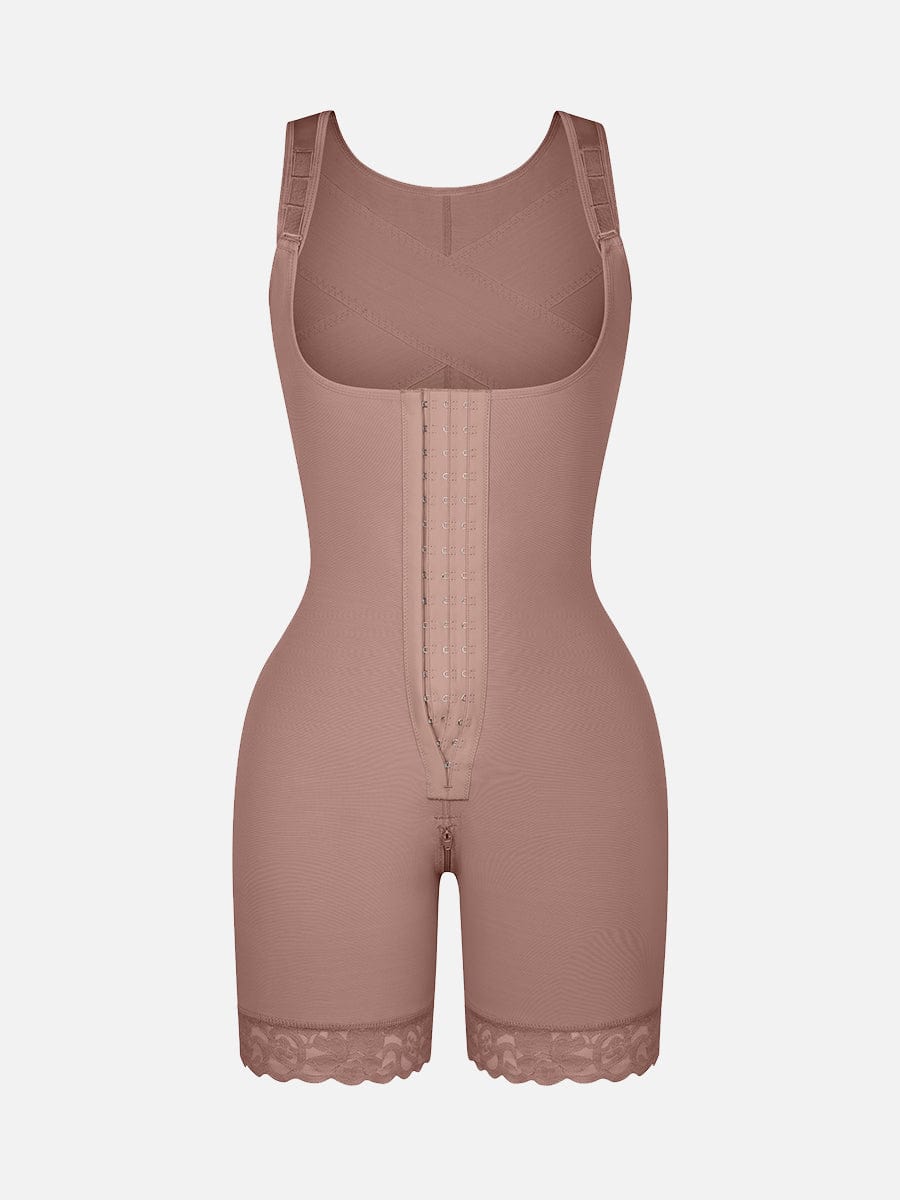 Wholesale Post-operative U-shaped Bust Support Hard Mesh Butt Lift Body Shaper.